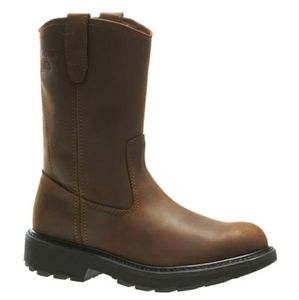 Men's Wolverine 10" Wellington Steel Toe Boots